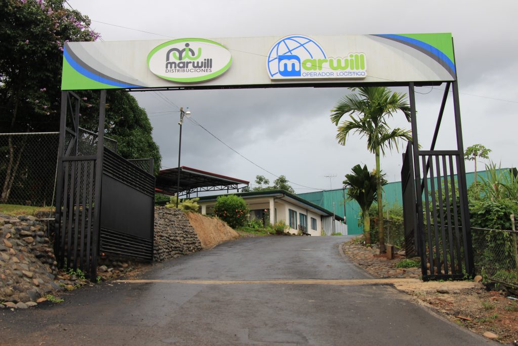 Empresa Distribuciones Marwill en Pérez Zeledón Costa Rica
